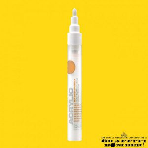 Montana Acrylic Marker 2mm S1010 Yellow EAN4048500322839