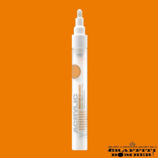 Montana Acrylic Marker 2mm S2010 Oranje EAN4048500322853