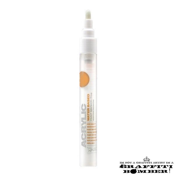 Montana Acrylic Marker 2mm S9120 White Pure EAN4048500323089