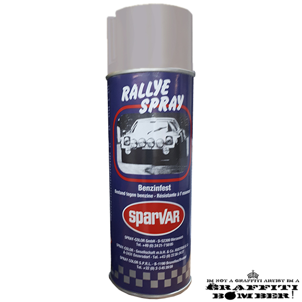 205003 SPARVAR RALLYE METALLIC SILVER Zijdeglans 400 ml BENZINEBESTENDIG