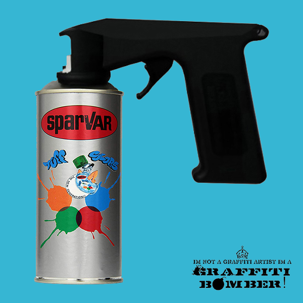 SPARVAR GRAFFITI-ART HIGH PRESSURE 28blauw3 HP Bomber.nl