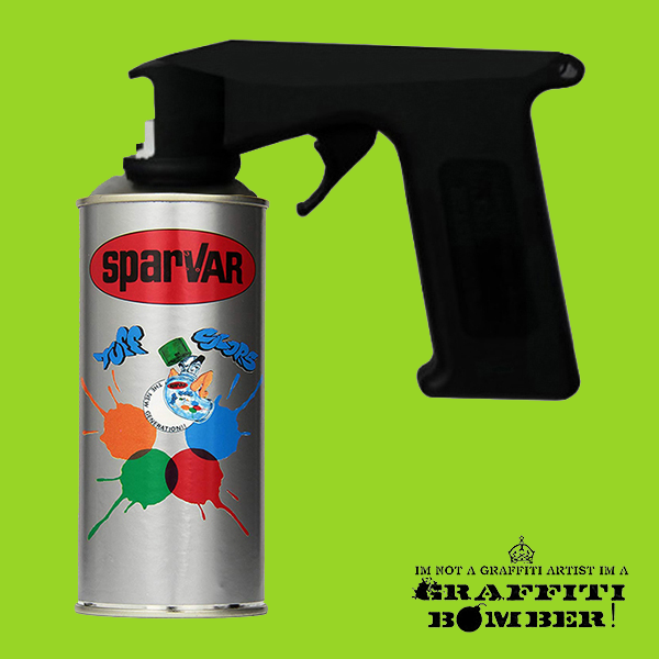 SPARVAR GRAFFITI-ART OLD SCHOOL 28groen2 Bomber.nl
