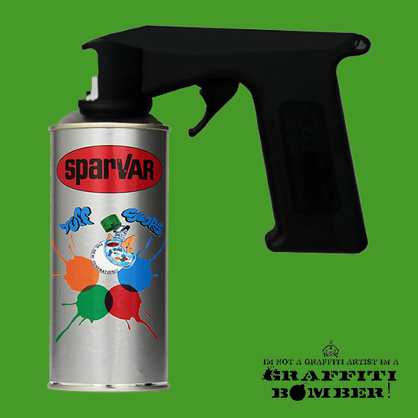 SPARVAR GRAFFITI-ART HIGH PRESSURE 28groen5 HP Bomber.nl